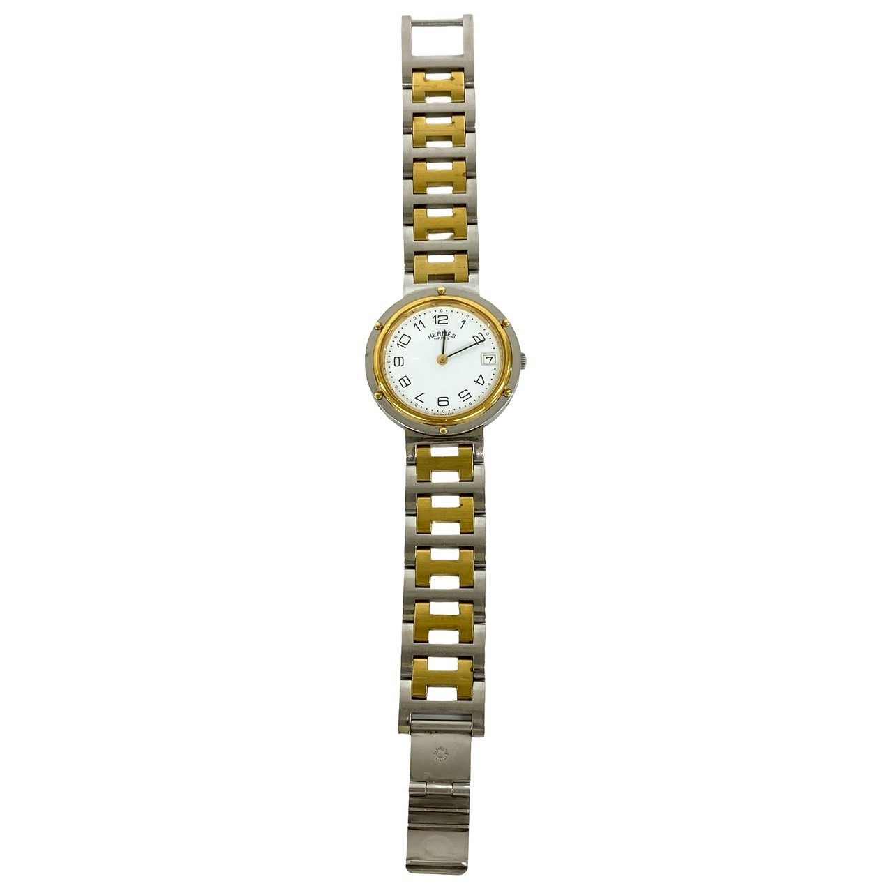 Hermes Clipper Stainless Steel Quartz