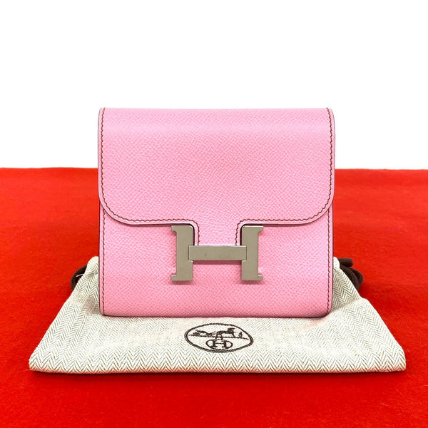 Hermes Constance Compact leather wallet