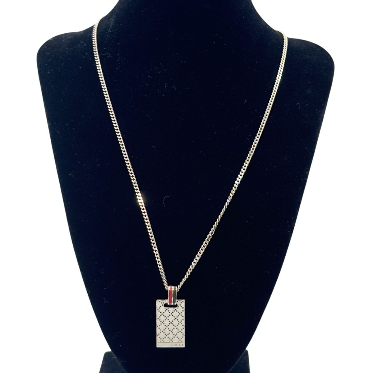Gucci Diamante Silver Pendant Necklace