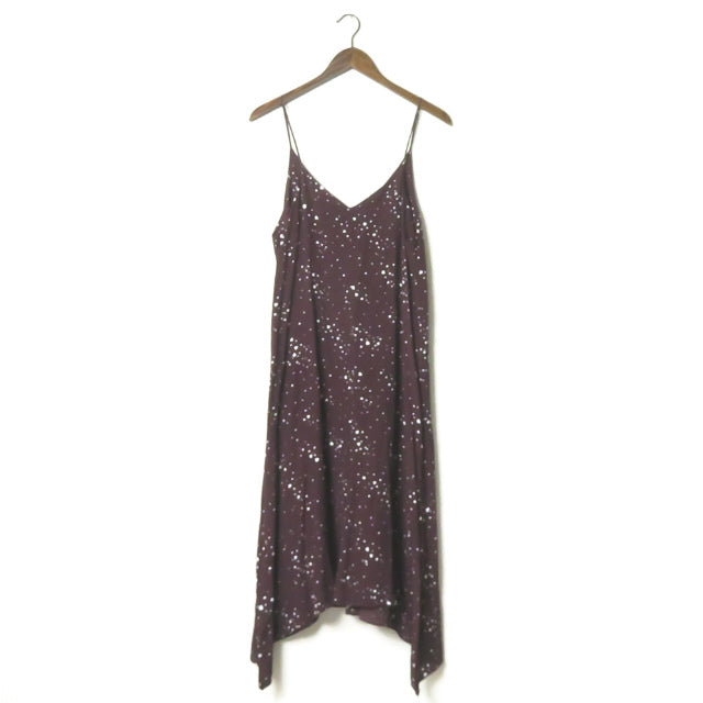 PHEENY Rayon heart printed camisole dress Dress