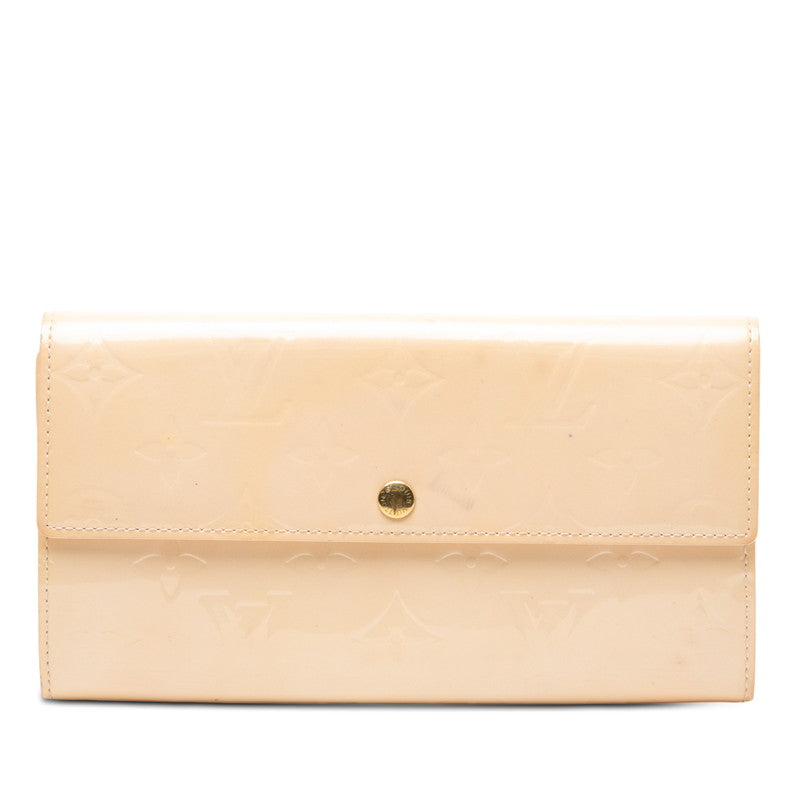 Louis Vuitton Portefeuille Sarah Monogram Vernis Long Wallet