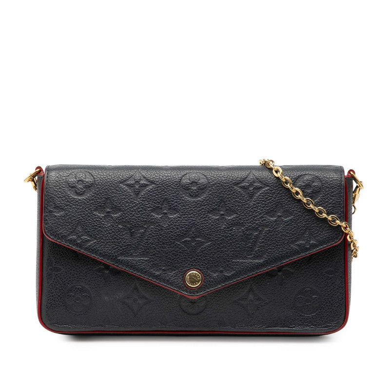 Louis Vuitton Pochette Felicie Monogram Empreinte Shoulder Bag