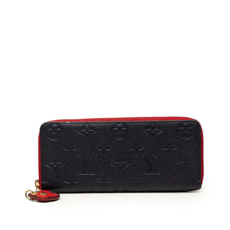Louis Vuitton Monogram Empreinte Long Zipper Wallet