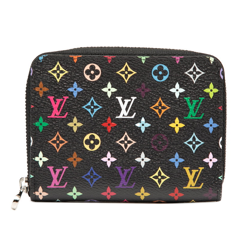 Louis Vuitton Zippy Coin Purse Monogram Multicolor Murakami Coin Case
