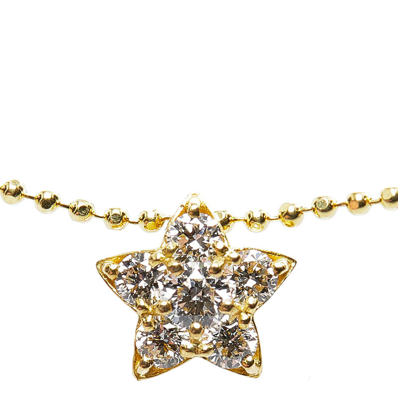 Star Pendant Ball Chain Necklace