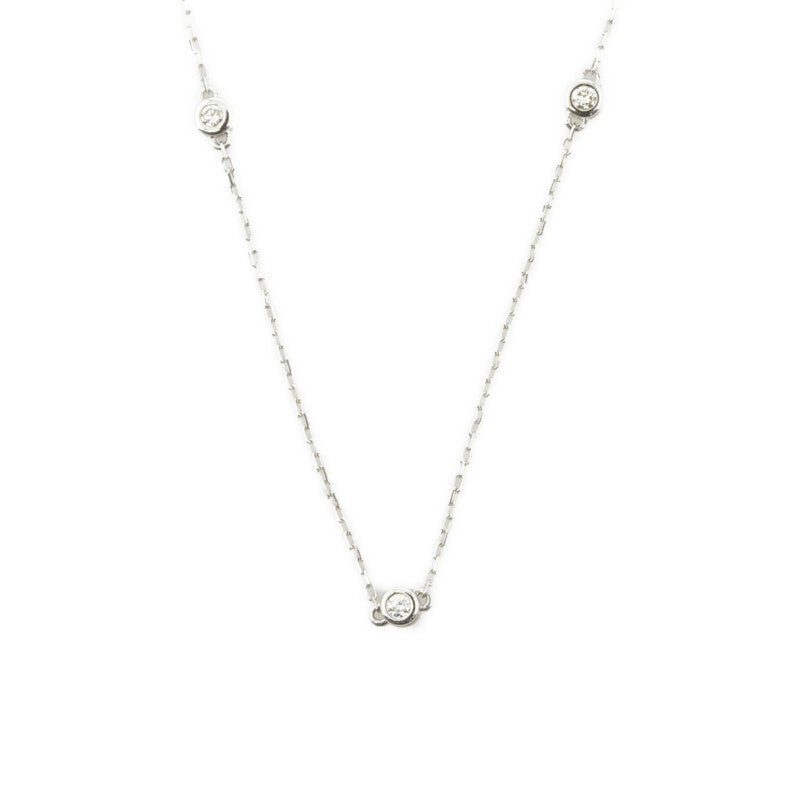 18K Diamond Motif Necklace