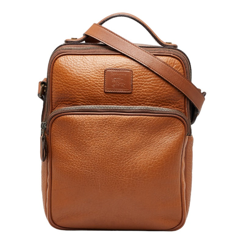 Leather Messenger Shoulder Bag