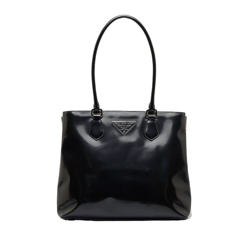 Spazzolato Leather Tote Bag