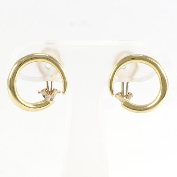 Aldo Sipro 18K Yellow Gold Earrings, Total weight approximately 8.5g, Women's Jewelry