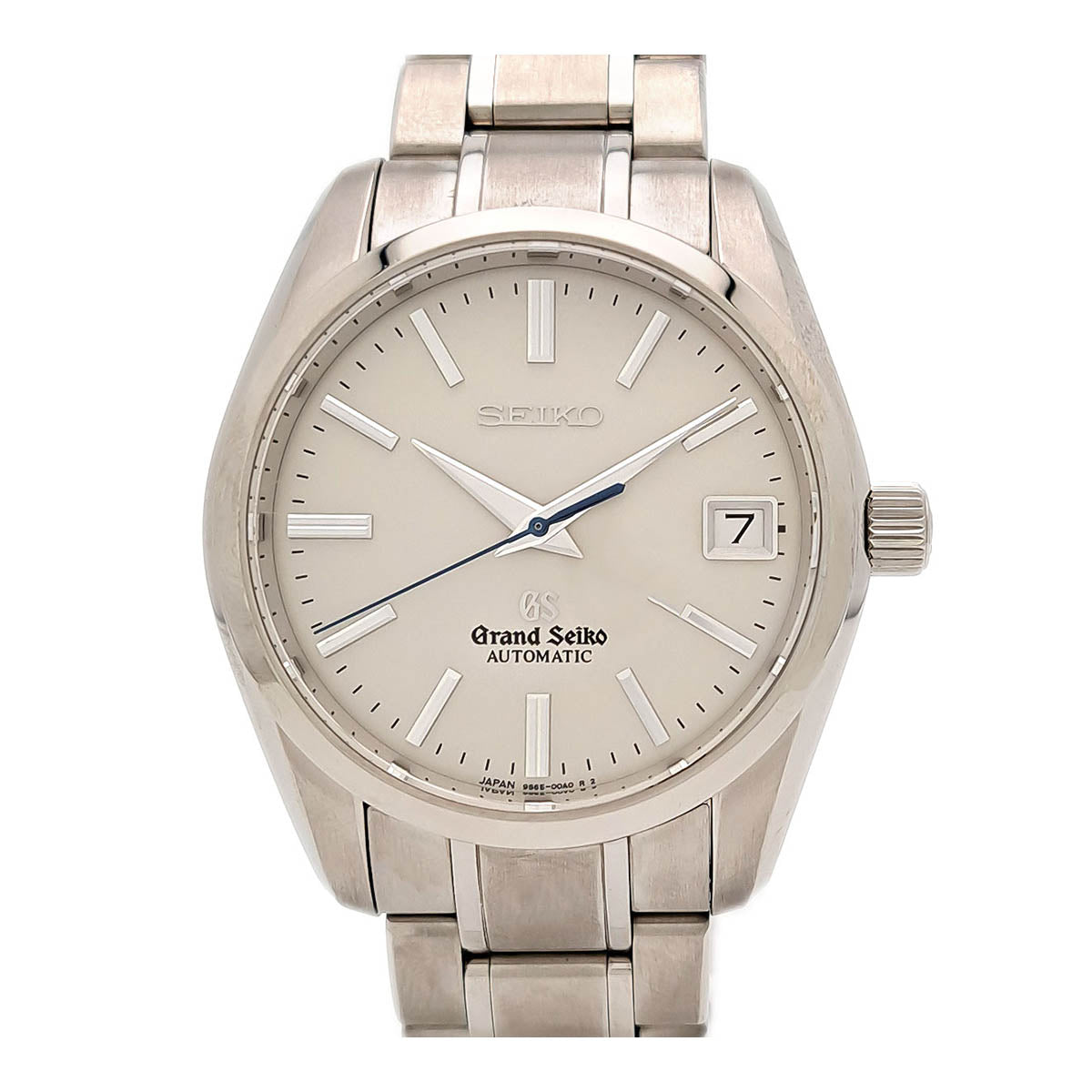 Seiko Grand Seiko Mechanical Date SBGR059 Men's Automatic Titanium Wristwatch [Pre-Owned] SBGR059