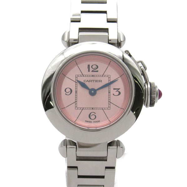 CARTIER Miss Pasha Stainless Steel Ladies' Wristwatch W3140008 W3140008