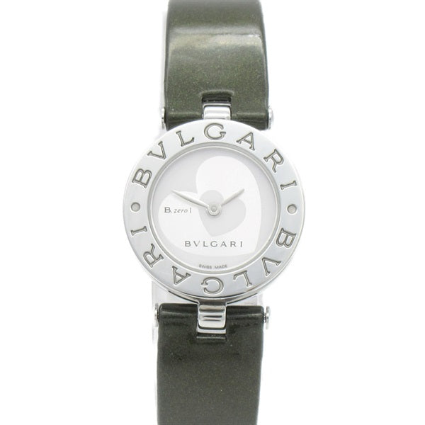 BVLGARI B-zero 1 Women's Wrist Watch BZ22S, Quartz, Stainless Steel with Leather Strap, Used BZ22S