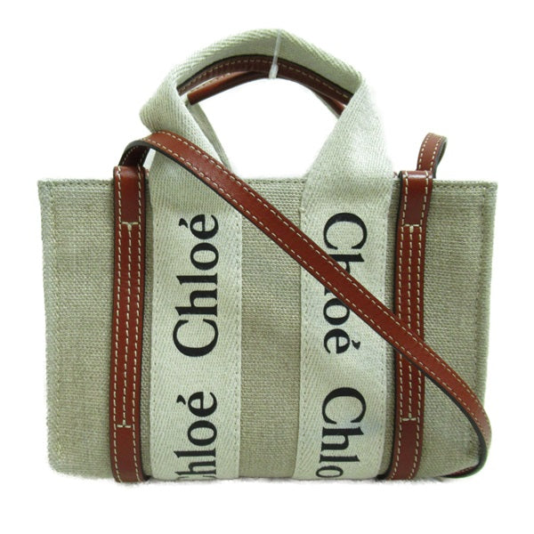 Small Canvas Woody Tote Bag