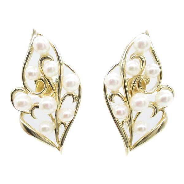 TASAKI Women's K18 Yellow Gold & Pearl Earrings