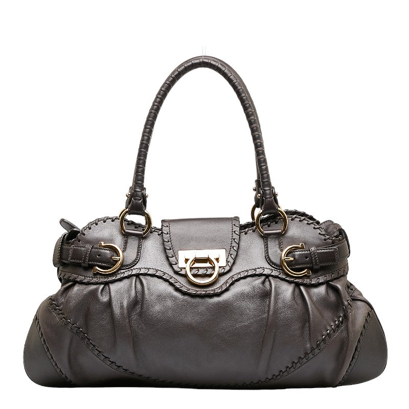 Gancini Marisa Leather Shoulder Bag EZ-21 C029