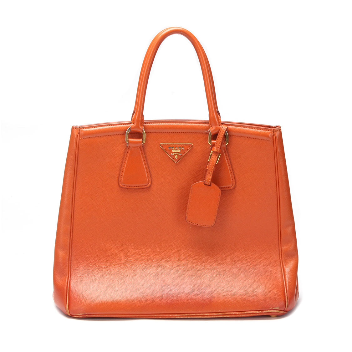 Saffiano Lux Leather Parabole Tote