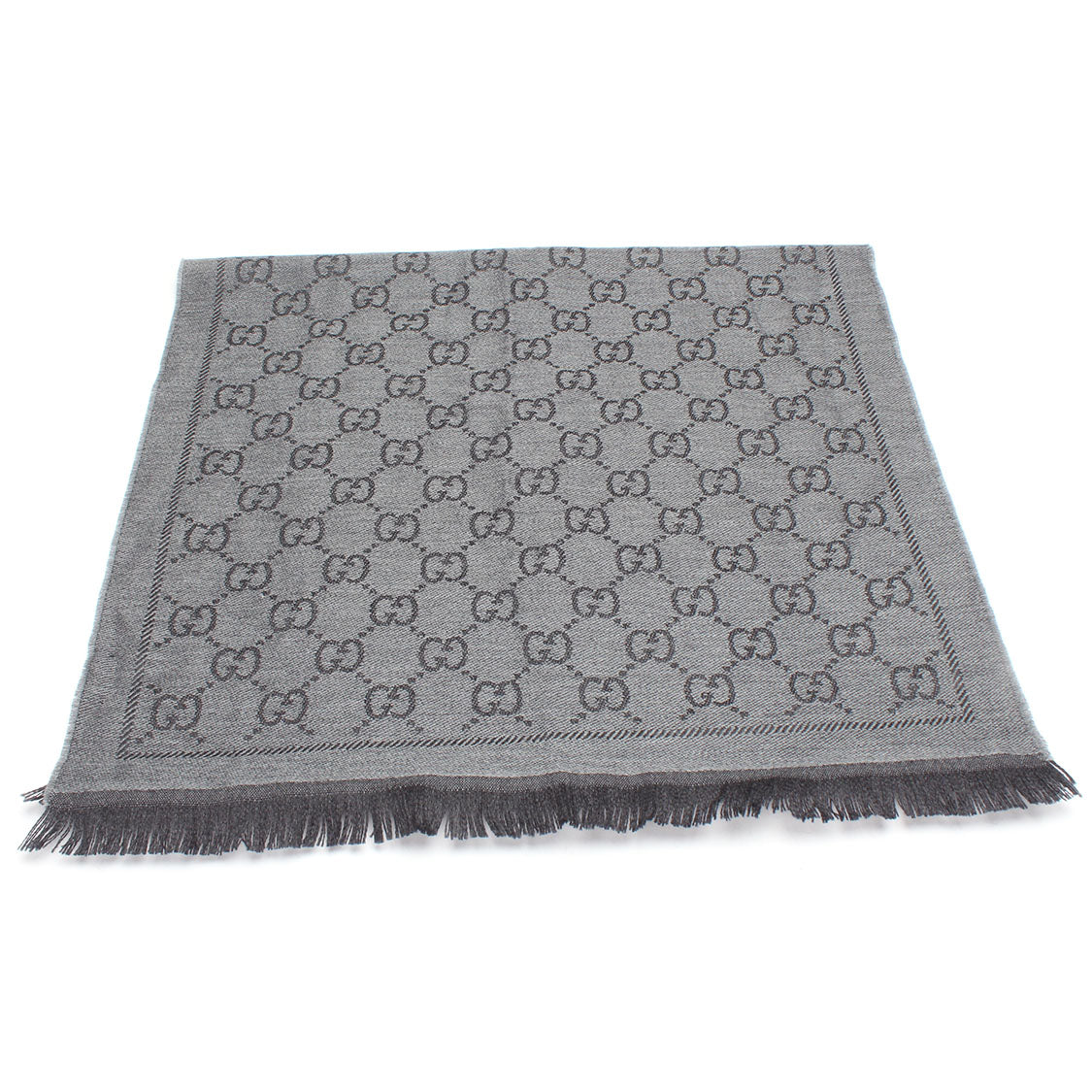 GG Wool And Silk Scarf