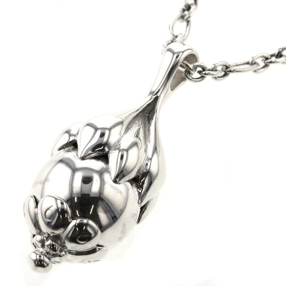 Silver Chain Pendant Necklace