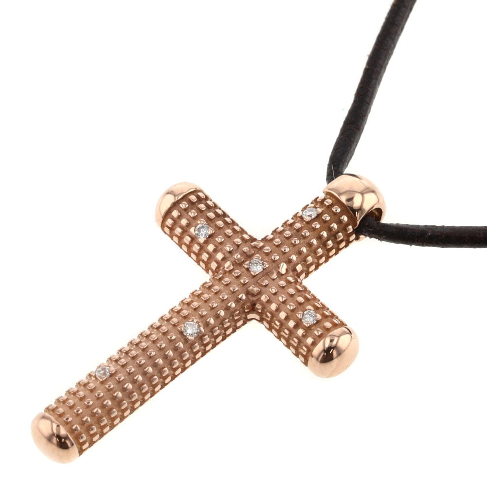 Metropolitan Dream Diamond Cross Pendant Necklace