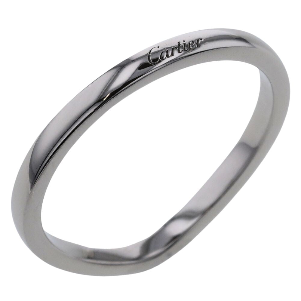 Platinum Ballerina Curve Wedding Ring  B4092800