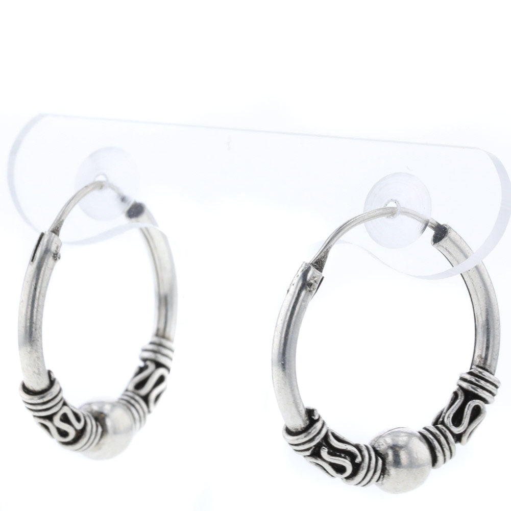 Bali Hoop Earrings
