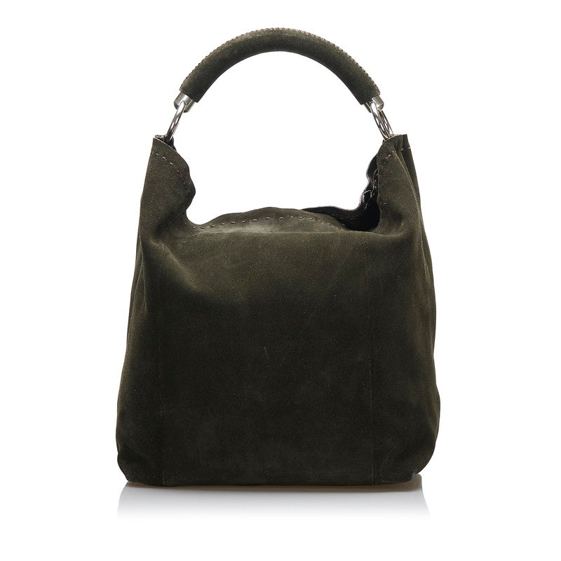 Suede Leather Handbag