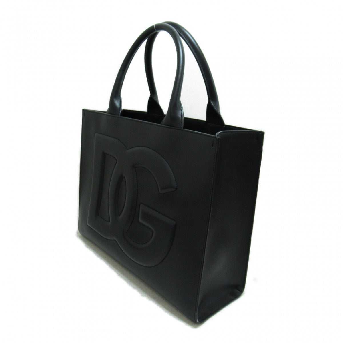 Logo Embossed Leather Tote Bag BB7023AQ2691