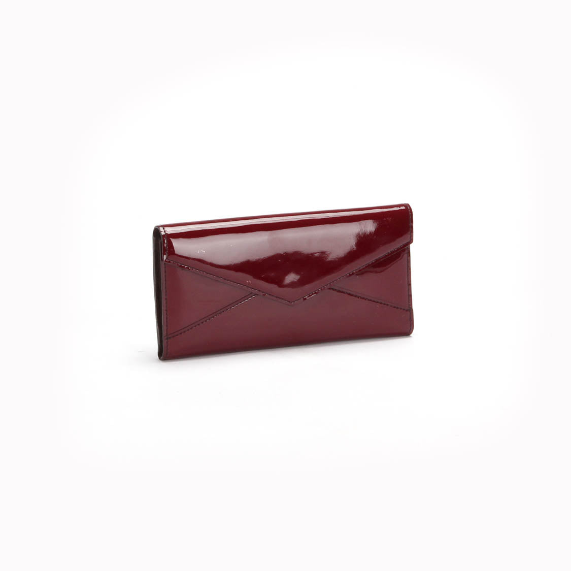 Patent Leather Long Wallet