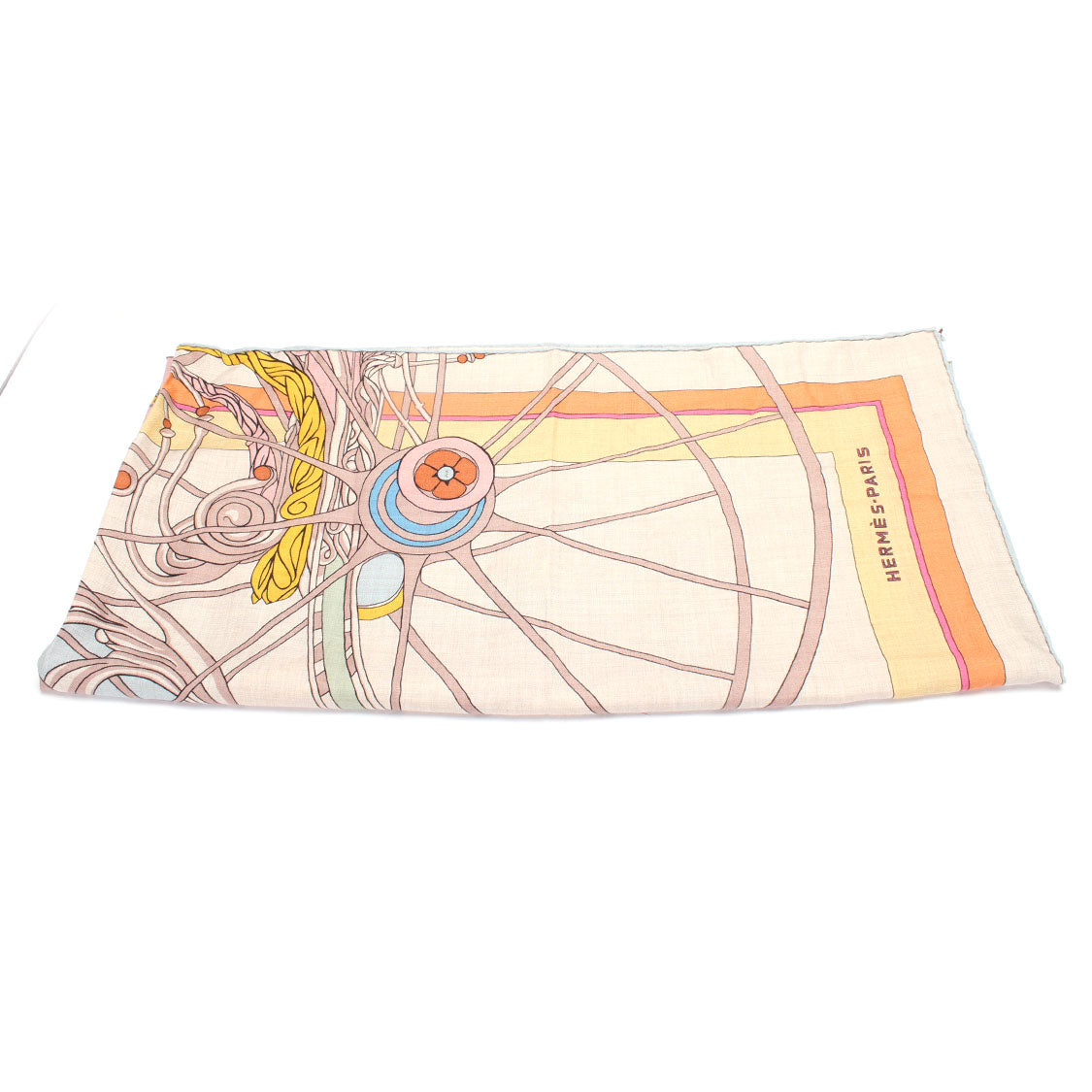 Carré Coupe de Gala Cashmere Shawl H243869S 12