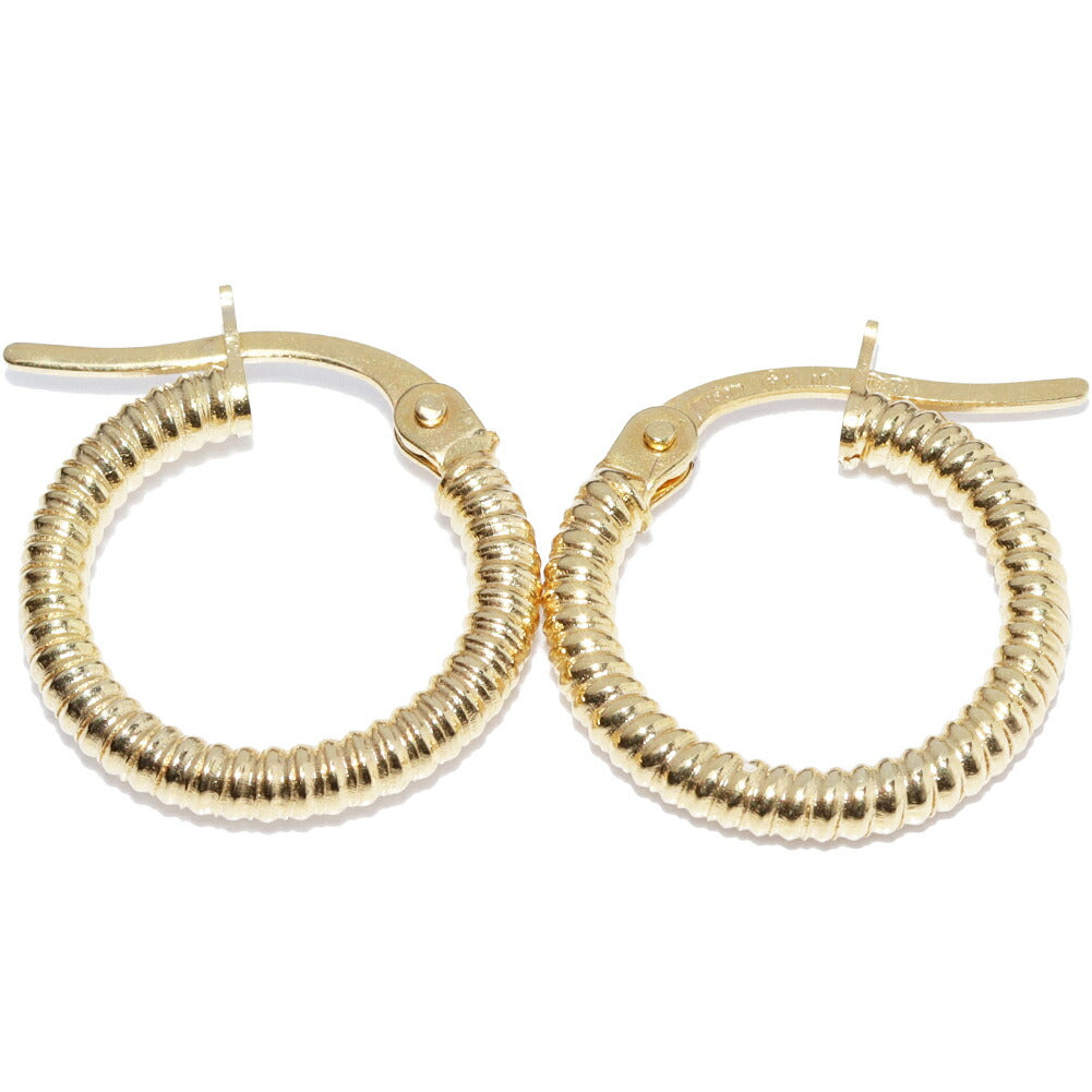 UNOAERRE (Uno A Erre) Hoop Earrings in K18YG Gold