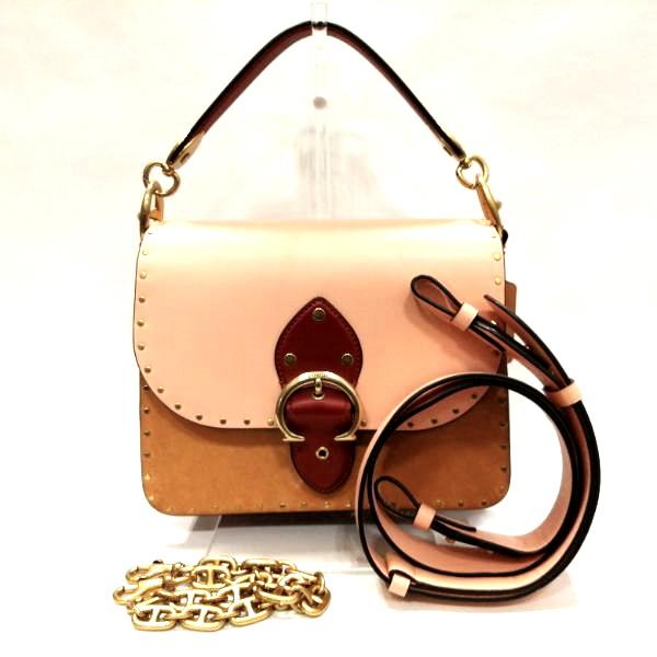 Leather Beat Shoulder Bag 4595