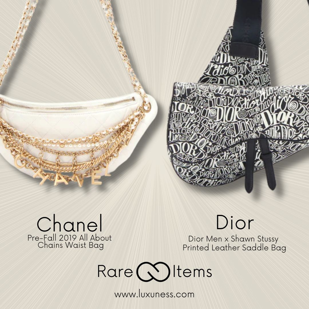 Chanel Pre-Fall 2019 All About Chains Waist Bag & Dior Men x Shawn Stu –  LuxUness