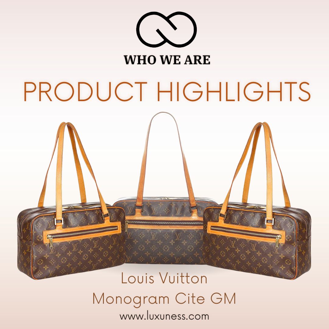 Louis Vuitton Mongram Cite GM Collection