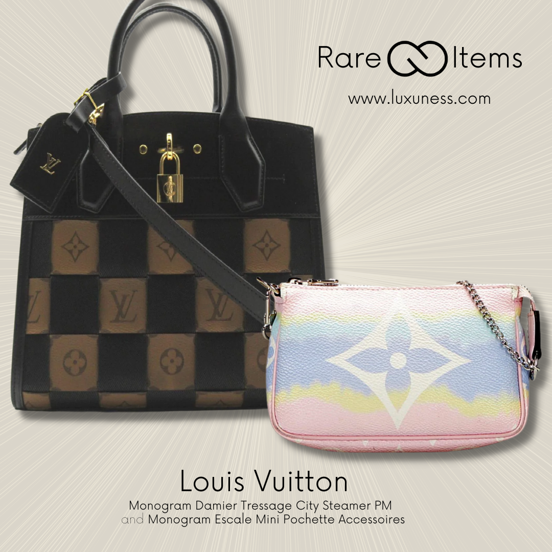 Louis Vuitton Rare Monogram Pochette Accessoires Wristlet