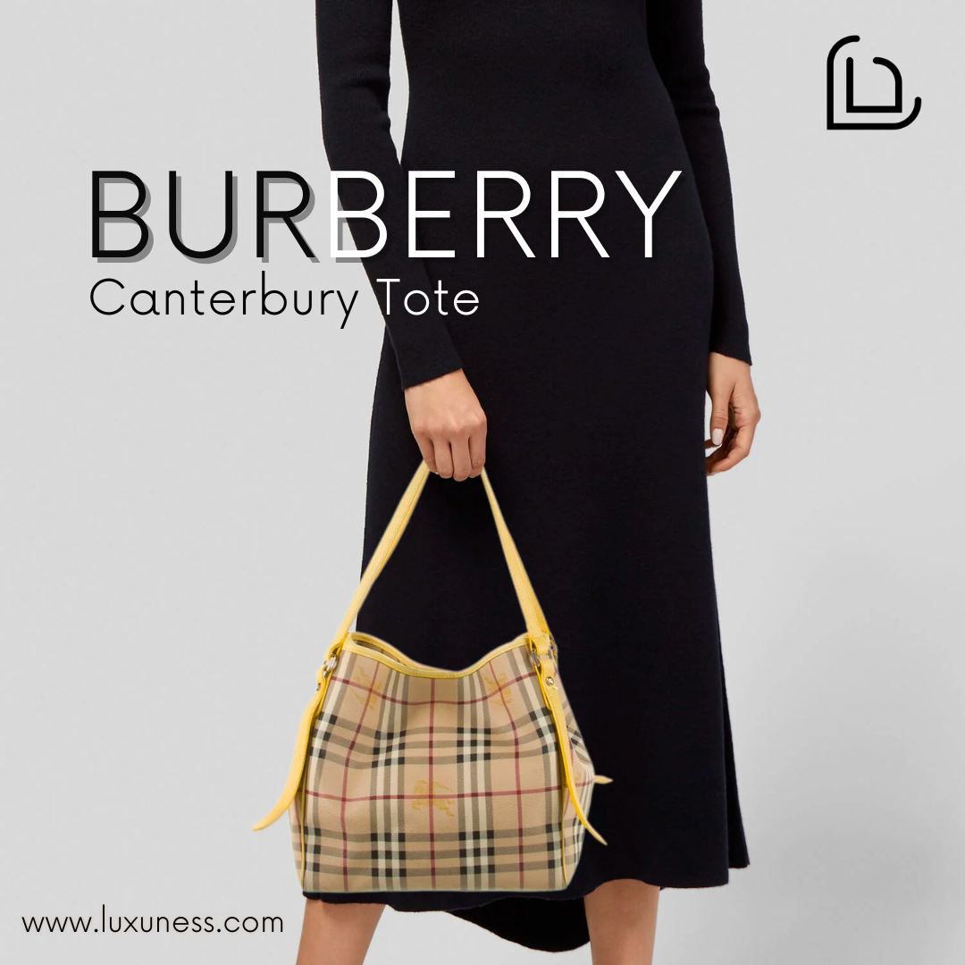 The Burberry Canterbury Tote A Timeless Icon of British Elegance LuxUness