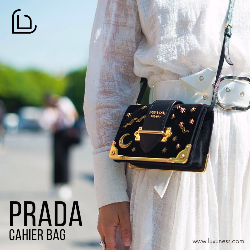 Prada 2024 cahier bags