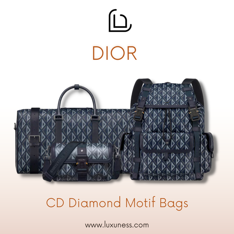 Dior CD Diamond Motif Bags