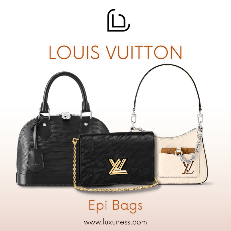Louis Vuitton, Textured Epi Leather Twist Series