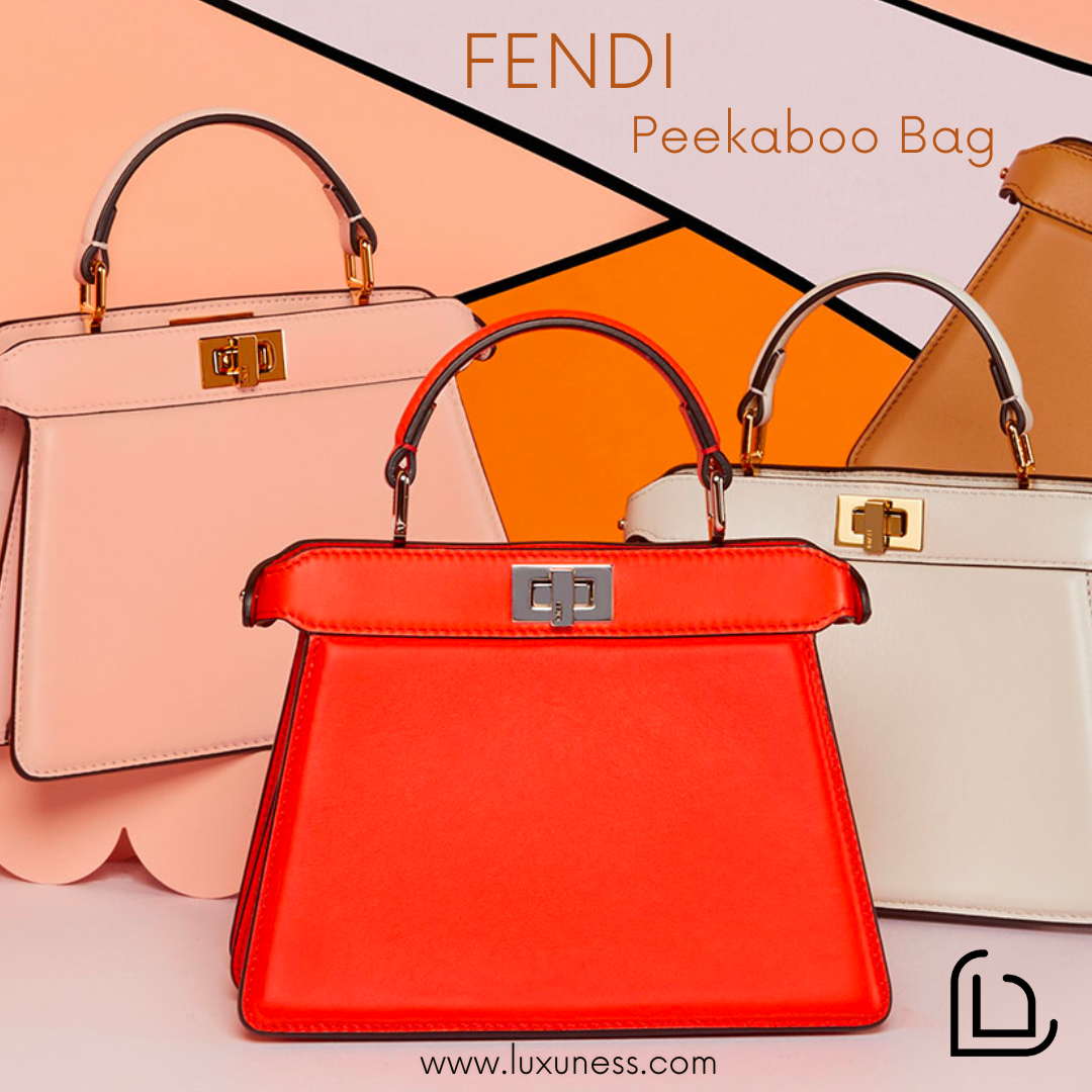 Haute Living's Editorial Featuring Fendi's New Peekaboo Bags