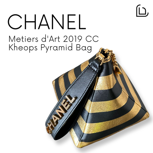 Chanel Metiers d'Art 2019 CC Kheops Pyramid Bag