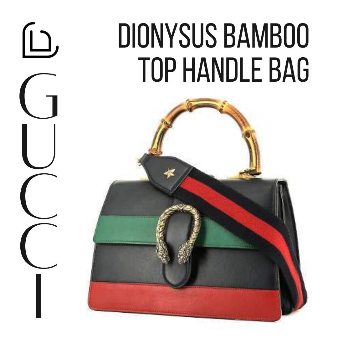 Dionysus Bamboo Top Handle Bag