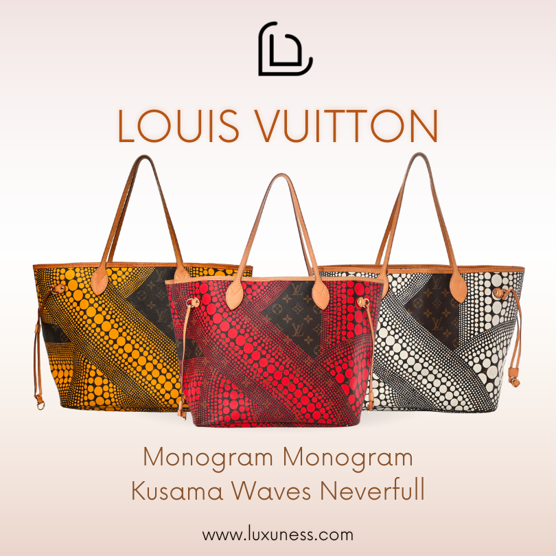 Louis Vuitton Monogram Kusama Waves Neverfull
