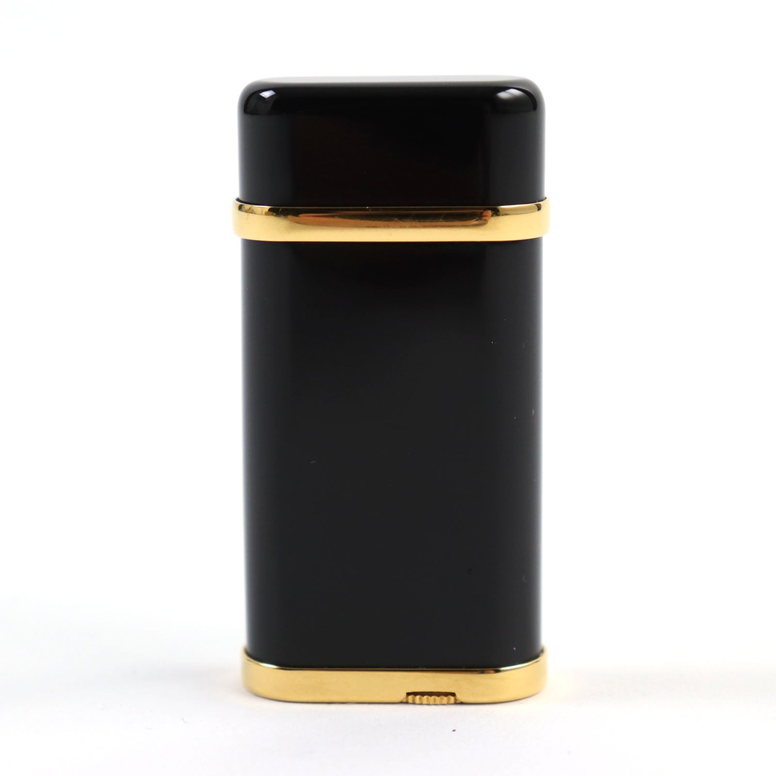 Cartier Godron Lacquer Logo Gas Lighter