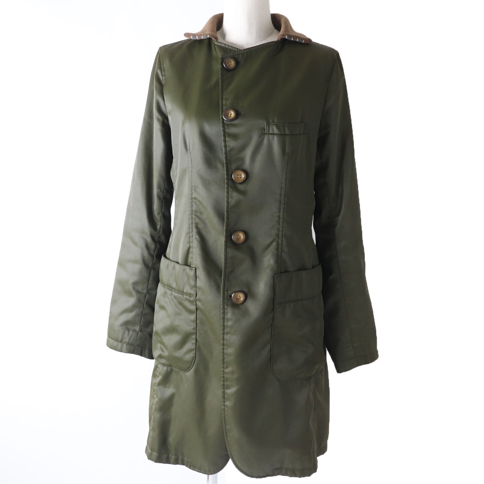 JEAN-PAUL GAULTIER Vintage Military Coat Khaki Women