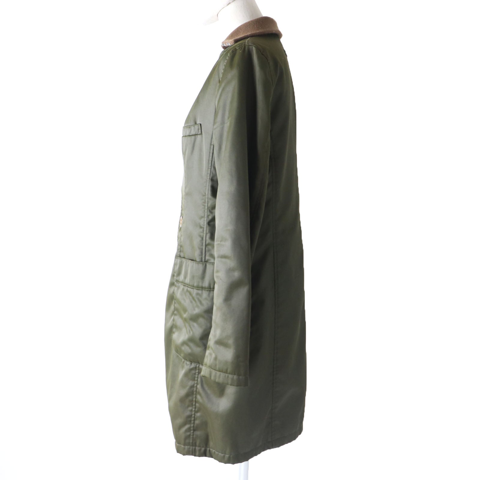 JEAN-PAUL GAULTIER Vintage Military Coat Khaki Women