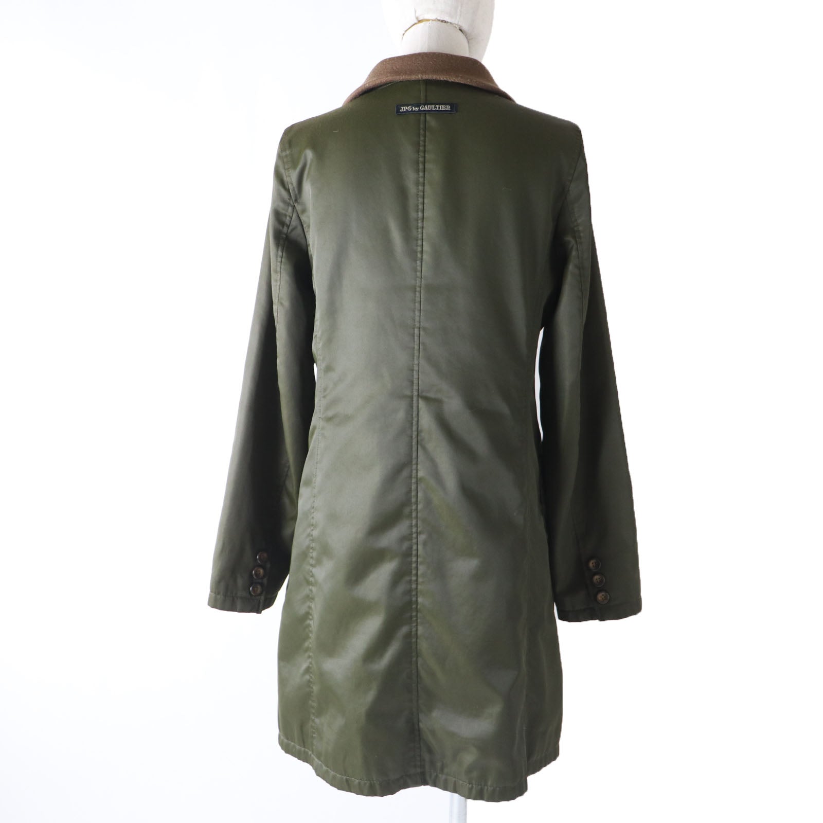 JEAN-PAUL GAULTIER Vintage Military Coat Khaki Women