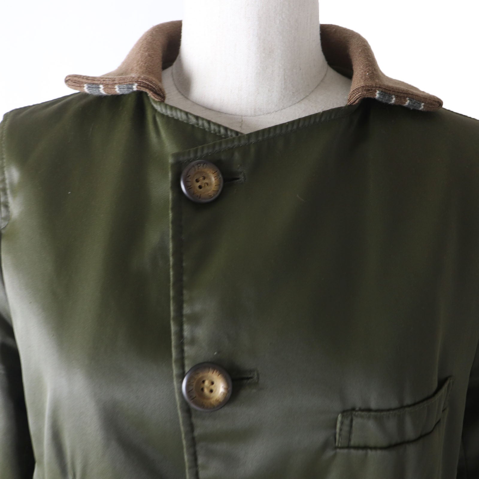 JEAN-PAUL GAULTIER Vintage Military Coat Khaki Women