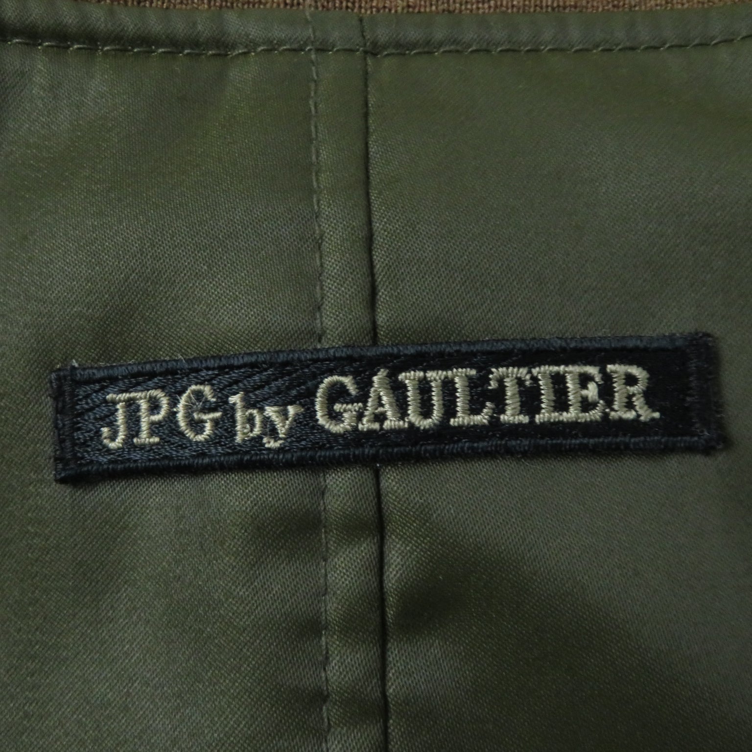 JEAN-PAUL GAULTIER Vintage Military Coat Khaki Women