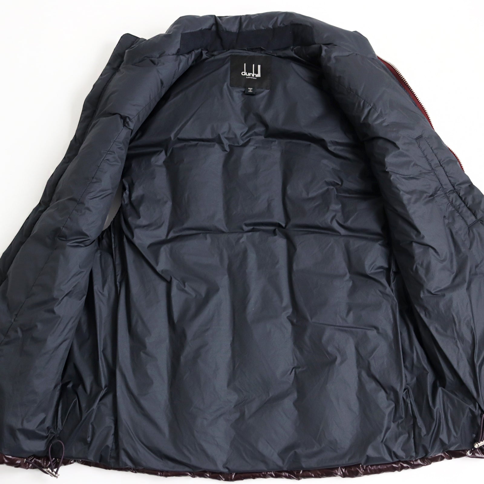 Dunhill Nylon Polyurethane Down Vest M Bordeaux