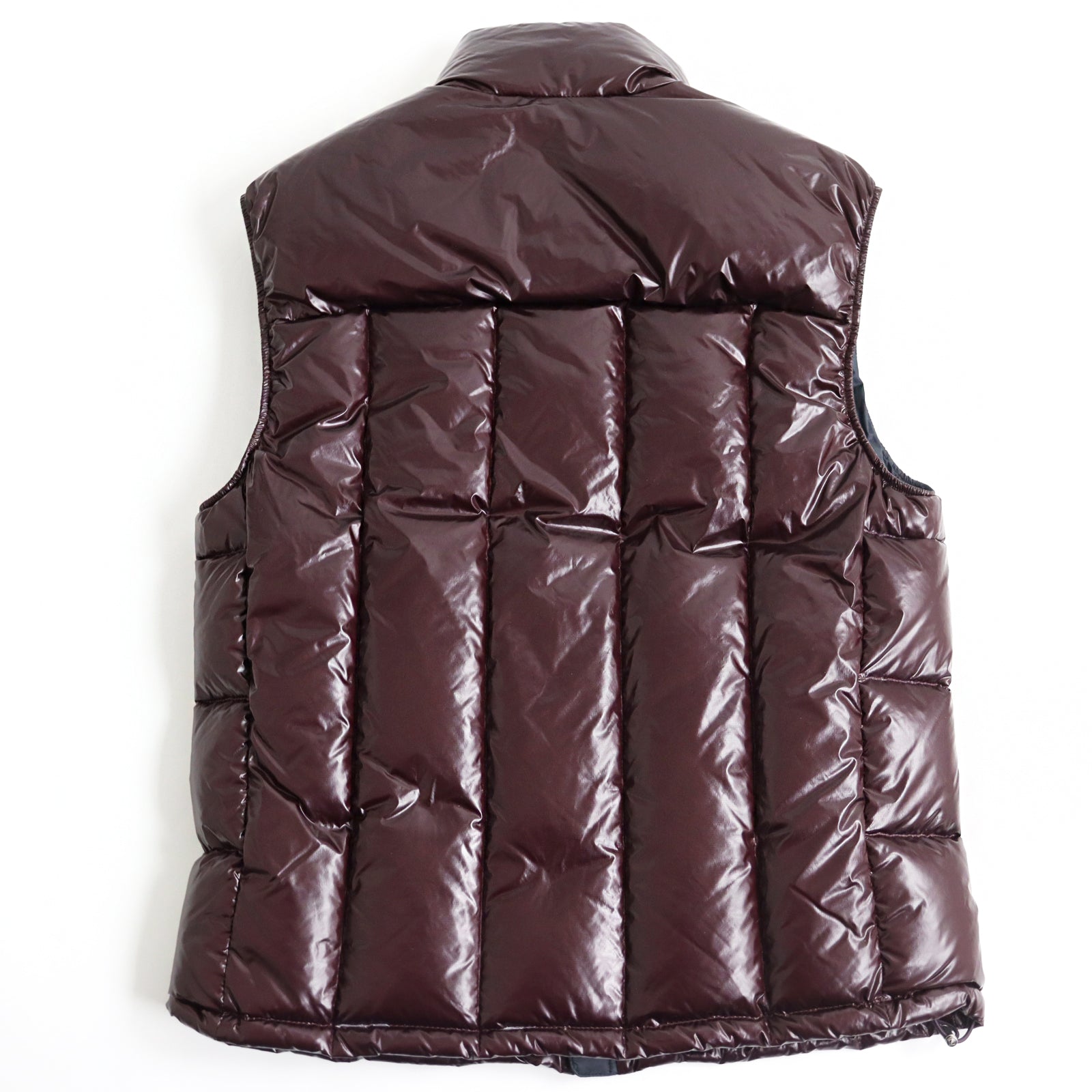 Dunhill Nylon Polyurethane Down Vest M Bordeaux